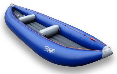 Лодка гребная ПВХ надувная Экспедиционная байдарка Пионер 450